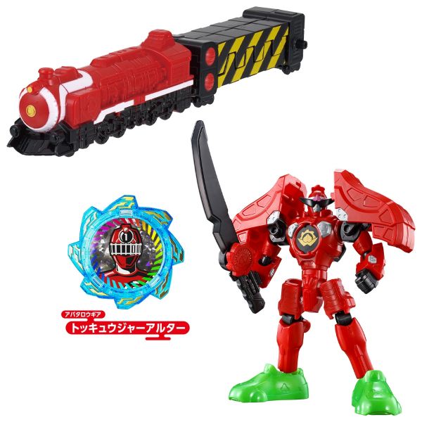 BANDAI 暴太郎戰隊 可動公仔 桃太郎機器人＆烈車戰隊武裝配件 BANDAI,暴太郎戰隊,可動公仔,桃太郎機器人,＆,烈車戰隊武裝配件,