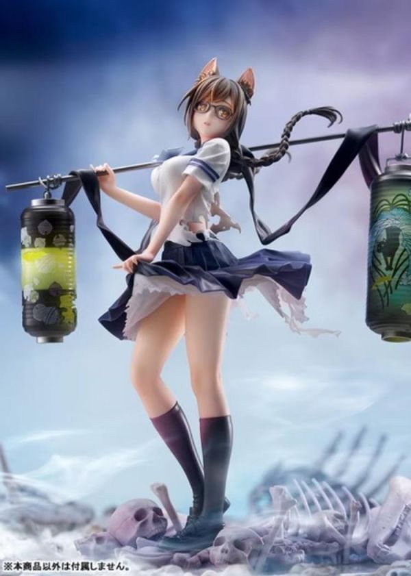 (預購) QuesQ 1/7 化物語漫畫版 羽川翼 完成品 20260817 QuesQ 1/7 化物語漫畫版 羽川翼 完成品