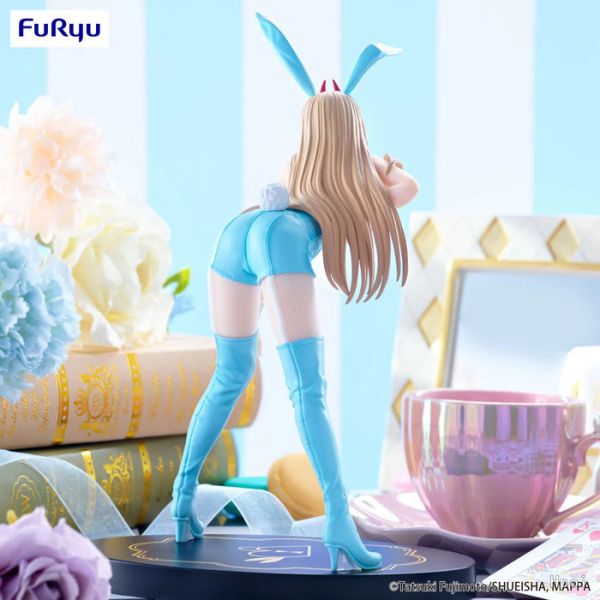 Furyu 景品 BiCute 鏈鋸人 帕瓦兔女郎 淺藍色Ver 2508 Furyu 景品 BiCute 兔女郎 鏈鋸人 帕瓦兔女郎 淺藍色Ver