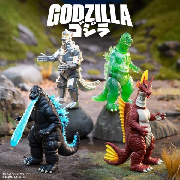 Super7 哥吉拉 84 熱能放射 ReAction 可動完成品 Super7 哥吉拉 84 熱能放射 ReAction 可動完成品