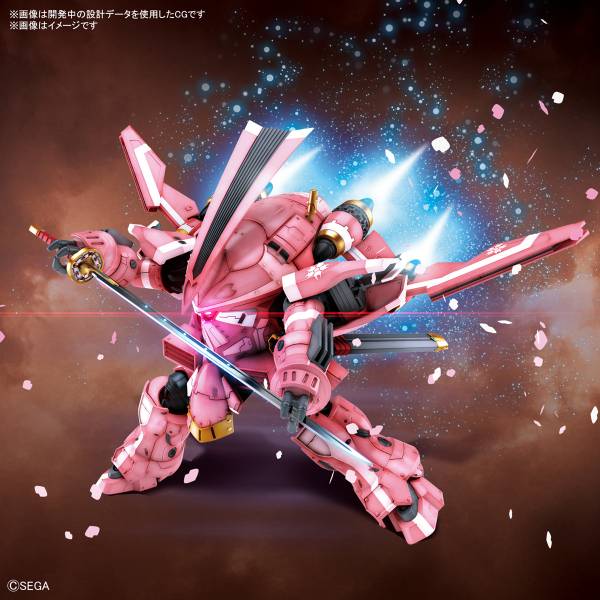BANDAI HG 1/24 新櫻花大戰 靈子戰鬥機 試製櫻武 天宮櫻機 組裝模型  BANDAI HG 1/24 新櫻花大戰 靈子戰鬥機 試製櫻武 天宮櫻機 組裝模型 