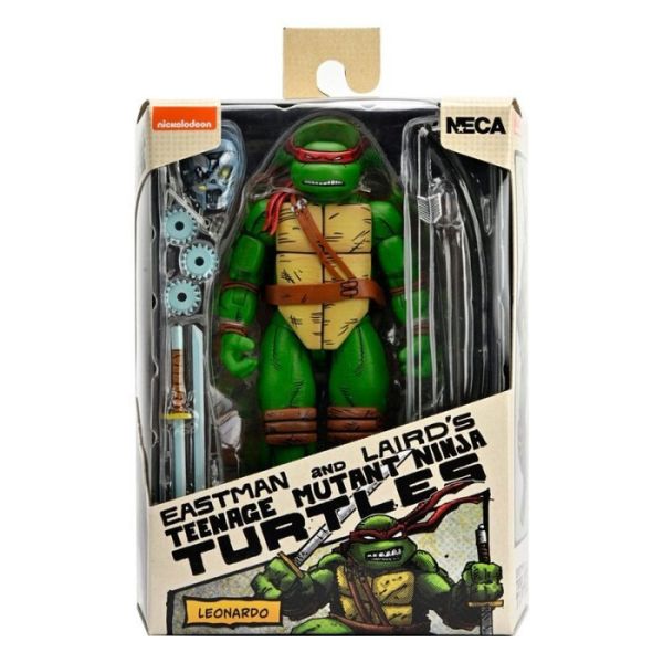NECA 7吋 忍者龜 李奧納多 幻影漫畫 可動完成品 NECA 7吋 忍者龜 李奧納多 幻影漫畫 可動完成品
