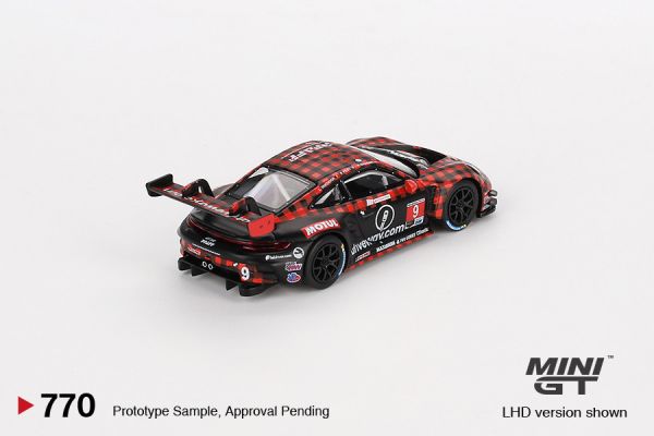 MINIGT 1/64 保時捷 Porsche 911 GT3 R #9 GTD PRO  Pfaff Motorsports IMSA 賽百靈12耐 冠軍車 MINIGT 1/64 保時捷 Porsche 911 GT3 R #9 GTD PRO  Pfaff Motorsports IMSA 賽百靈12耐 冠軍車