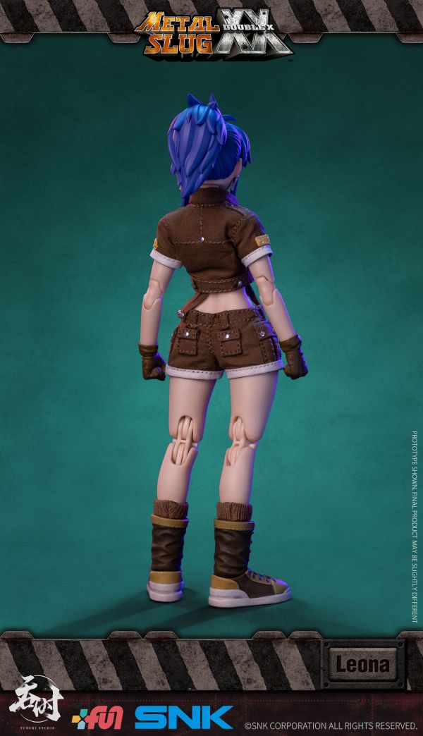 吞時工作室 1/12 越南大戰XX 合金彈頭XX 莉安娜·哈迪蘭 Leona Heidern 可動完成品 吞時工作室 1/12 越南大戰XX 合金彈頭XX 莉安娜·哈迪蘭 Leona Heidern 可動完成品
