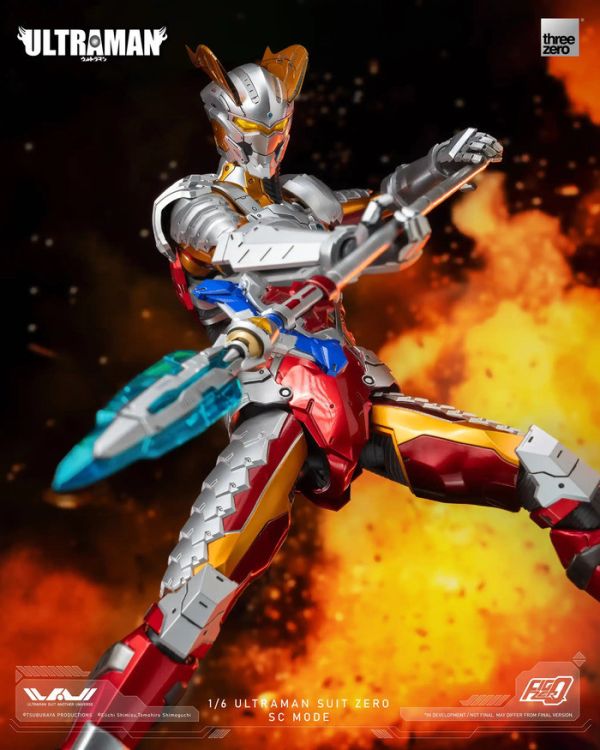 threezero FigZero 1/6 超人力霸王SUIT 傑洛 強壯日冕型 可發光式樣 機動奧特曼裝甲 可動完成品 threezero FigZero 1/6 超人力霸王SUIT 傑洛 強壯日冕型 可發光式樣 機動奧特曼裝甲 可動完成品