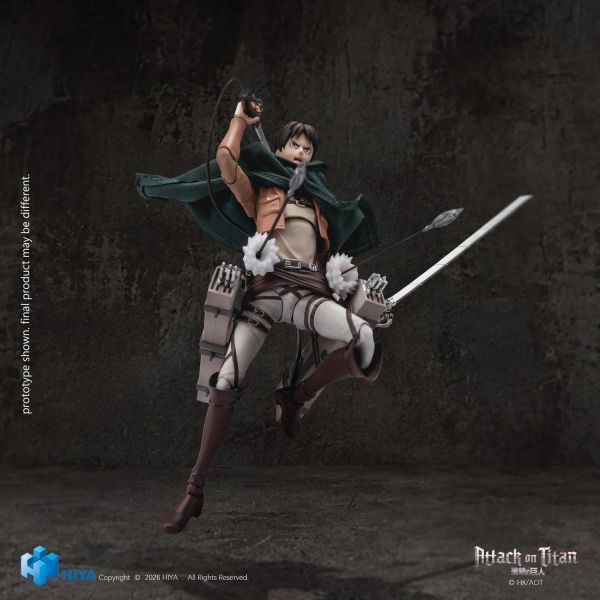 (預購) Hiya E.B.S. 1/12 進擊的巨人1~3季 艾連·葉卡 EBA0448 可動完成品 20261221 Hiya E.B.S. 1/12 進擊的巨人1~3季 艾連·葉卡 EBA0448 可動完成品