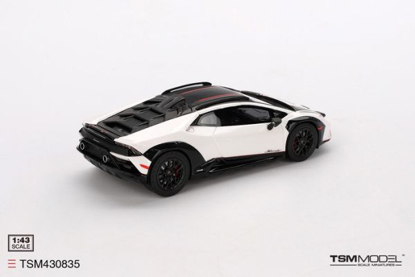 TSM MODEL 1/43 藍寶堅尼 Lamborghini  Huracán Sterrato Bianco Asopo TSM430835 TSM MODEL 1/43 藍寶堅尼 Lamborghini  Huracán Sterrato Bianco Asopo TSM430835