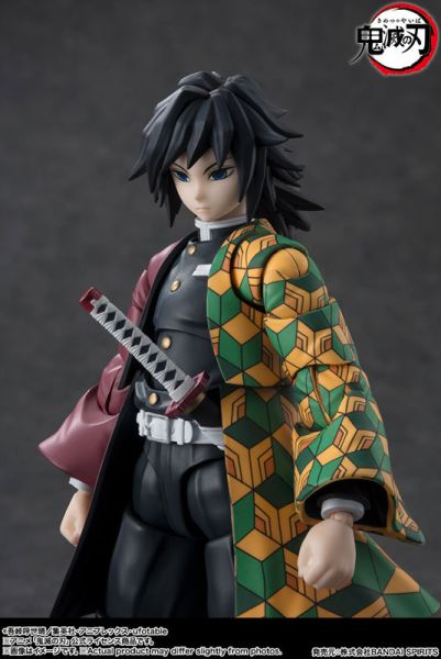 BANDAI S.H.Figuarts SHF 鬼滅之刃 富岡義勇 水柱 BANDAI S.H.Figuarts SHF 鬼滅之刃 富岡義勇 水柱