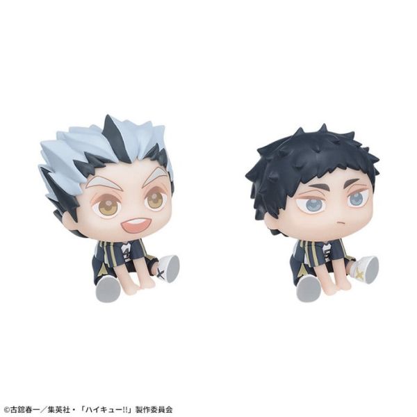 [再販] SEGA 景品 排球少年 坐姿迷你公仔 木兔光太郎＆赤葦京治 一套2入販售 [再販] SEGA 景品 排球少年 坐姿迷你公仔 木兔光太郎＆赤葦京治 一套2入販售