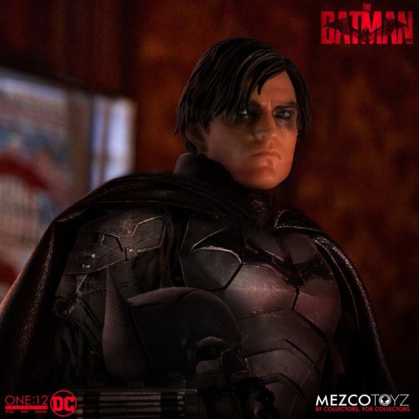 MEZCO TOYZ One: 12 Collective DC 蝙蝠俠2022 羅伯·派汀森 Robert Pattinson版 可動完成品 MEZCO TOYZ,One: 12 Collective,DC,蝙蝠俠2022,羅伯·派汀森,Robert Pattinson