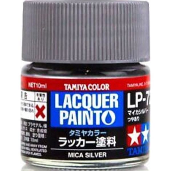 TAMIYA 田宮模型 硝基漆 LP-072 雲母銀亮光 TAMIYA,田宮模型,硝基漆,LP-072,雲母銀,亮光,