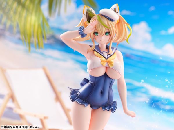 Amakuni 1/7 夢幻之星2es 涼風的潔妮 暑假 PVC完成品 Amakuni 1/7 夢幻之星2es 涼風的潔妮 暑假 PVC完成品