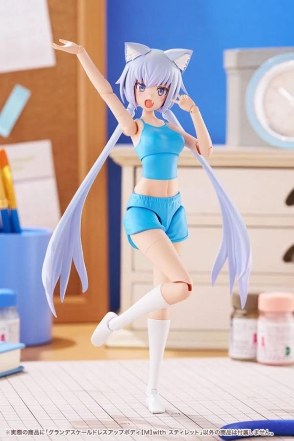(預購) Kotobukiya 壽屋 GRANDE SCALE 大型比例 創彩少女庭園 裝扮用身體 M 史蒂蕾特 FG100 組裝模型 20260715 Kotobukiya 壽屋 GRANDE SCALE 大型比例 創彩少女庭園 裝扮用身體 M 史蒂蕾特 FG100 組裝模型