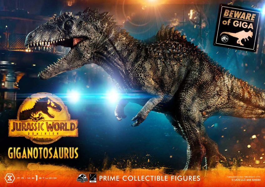 Prime 1 Studio 1/38 侏儸紀世界 巨獸龍 Giganotosaurus 雕像  Prime 1 Studio,1/38,侏儸紀世界,巨獸龍, Giganotosaurus,雕像, 