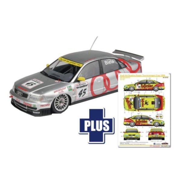 (預購) PLATZ 1/24 奧迪A4 Quattro 1996 BTCC冠軍 附Abt Sportsline車隊貼紙 PN24035SK 組裝模型 20260609 PLATZ 1/24 奧迪A4 Quattro 1996 BTCC冠軍 附Abt Sportsline車隊貼紙 PN24035SK 組裝模型