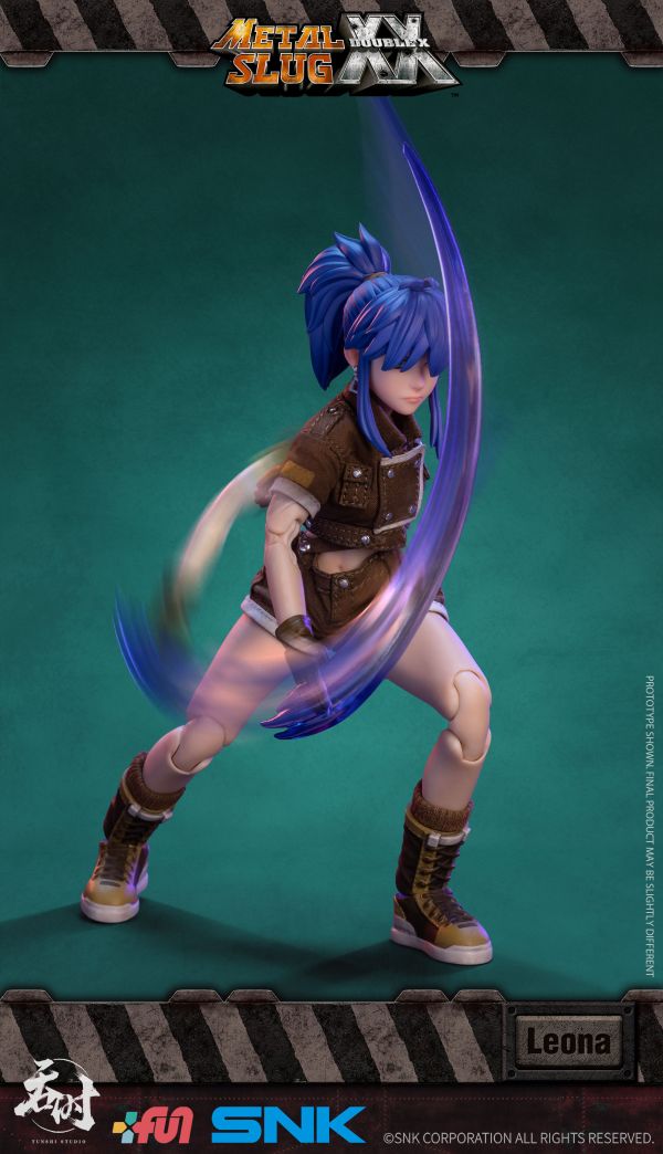 吞時工作室 1/12 越南大戰XX 合金彈頭XX 莉安娜·哈迪蘭 Leona Heidern 可動完成品 吞時工作室 1/12 越南大戰XX 合金彈頭XX 莉安娜·哈迪蘭 Leona Heidern 可動完成品