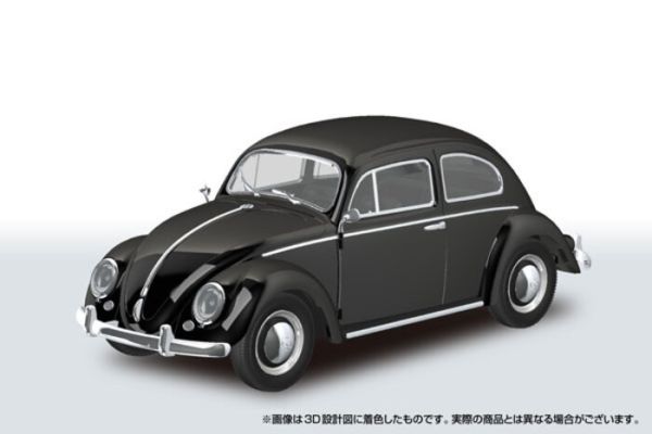 AOSHIMA 青島 樂Pla Snap Kit 20-BK 福斯金龜車 黑色 組裝模型 AOSHIMA 青島 樂Pla Snap Kit 20-BK 福斯金龜車 黑色 組裝模型