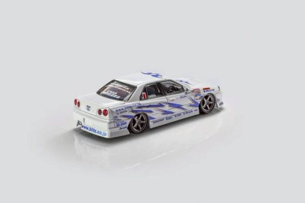 Mortal 1/64 日產 NISSAN D1GP BLITZ-ER34 03/06樣式 雙車套裝 Mortal 1/64 日產 NISSAN D1GP BLITZ-ER34 03/06樣式 雙車套裝