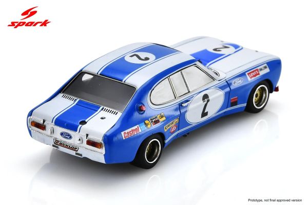 (預購) SPARK 1/43 福特 Ford Capri RS 2600 No.2 Winner Spa 24H 1972 20261105 SPARK 1/43 福特 Ford Capri RS 2600 No.2 Winner Spa 24H 1972