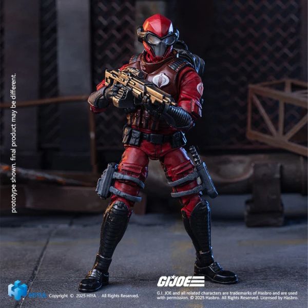 (預購) Hiya Toys 1/18 特種部隊 深紅毒蛇兵 10.5CM 可動完成品 20251222 Hiya Toys 1/18 特種部隊 深紅毒蛇兵 10.5CM 可動完成品