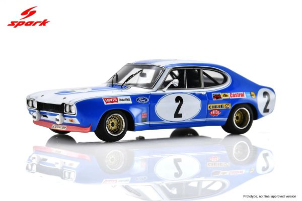(預購) SPARK 1/43 福特 Ford Capri RS 2600 No.2 Winner Spa 24H 1972 20261105 SPARK 1/43 福特 Ford Capri RS 2600 No.2 Winner Spa 24H 1972