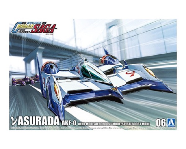 [再販] AOSHIMA 青島 1/24 閃電霹靂車 #06  ν阿斯拉 AKF-0 氣流/加速/最終加速 模式 組裝模型 [再販] AOSHIMA 青島 1/24 閃電霹靂車 #06  ν阿斯拉 AKF-0 氣流/加速/最終加速 模式 組裝模型