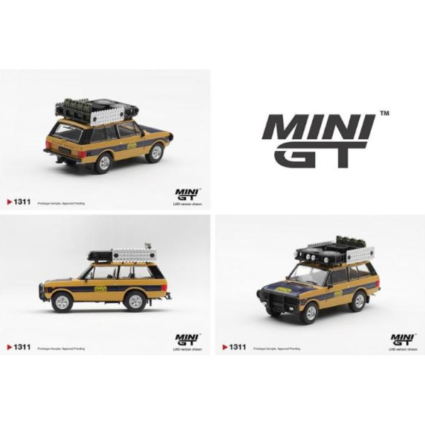 (預購) [吊卡版] MINIGT 1/64 荒原路華 Range Rover 1981 Camel Trophy Sumatra N.Sudmann & F.Hofmann MGT01311-BL LHD 20260604 [吊卡版] MINIGT 1/64 荒原路華 Range Rover 1981 Camel Trophy Sumatra N.Sudmann & F.Hofmann MGT01311-BL LHD