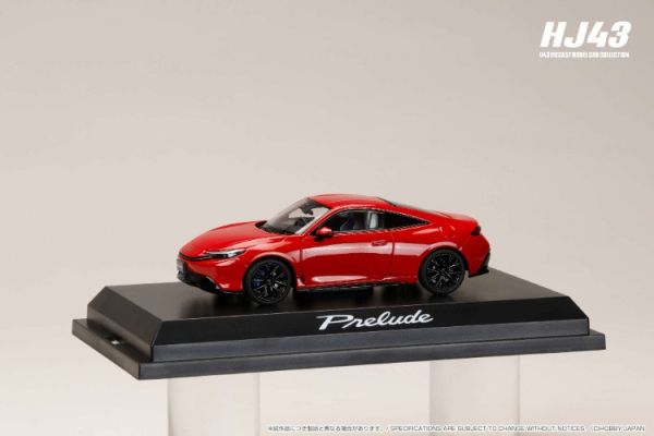 (預購) Hobby JAPAN 1/43 本田 Honda Prelude 2025 RED 紅 HJ431010R 20251021 Hobby JAPAN 1/43 本田 Honda Prelude 2025 RED 紅 HJ431010R