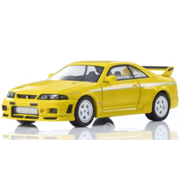 KYOSHO京商 日產 NISSAN NISMO SKYLINE GTR R33 400R with Lighting 發光端設備搭載 黃色 07128LY KYOSHO京商 日產 NISSAN NISMO SKYLINE GTR R33 400R with Lighting 發光端設備搭載 黃色 07128LY
