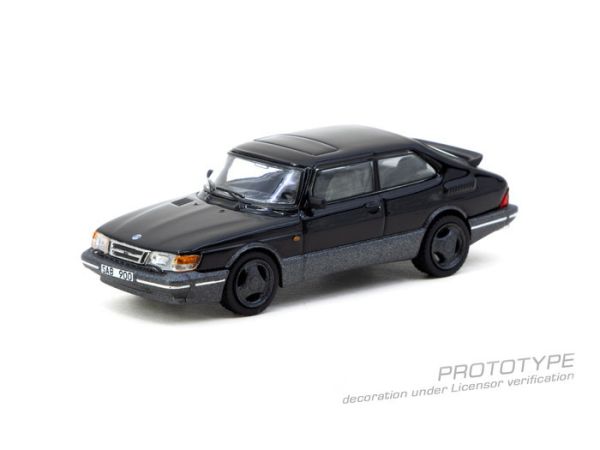 TARMAC WORKS 1/64 Saab 900 Turbo Black TARMAC WORKS 1/64 Saab 900 Turbo Black