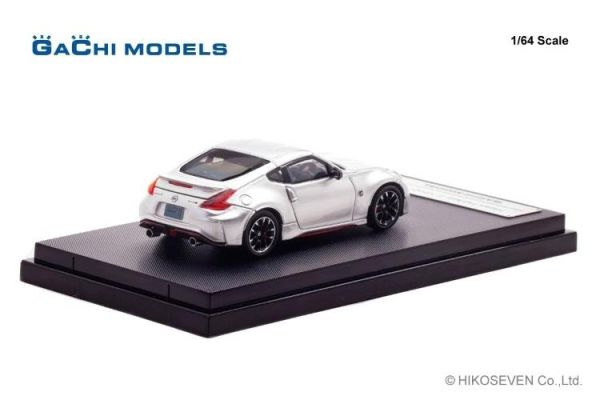 (預購) GACHI MODELS 1/64 日產 Nissan Fairlady Z nismo (Z34) 2014 Brilliant Silver 璀璨銀 GM64002SL 20260615 GACHI MODELS 1/64 日產 Nissan Fairlady Z nismo (Z34) 2014 Brilliant Silver 璀璨銀 GM64002SL