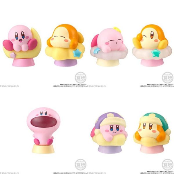 (預購) BANDAI 盲盒 星之卡比 發光燈座 附口香糖 全7種 一中盒12入販售 20260127 BANDAI 盲盒 星之卡比 發光燈座 附口香糖 全7種 一中盒12入販售