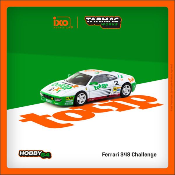 TARMAC WORKS 1/64 法拉利 Ferrari 348 Challenge T64-082-93CHA02 TARMAC WORKS 1/64 法拉利 Ferrari 348 Challenge T64-082-93CHA02
