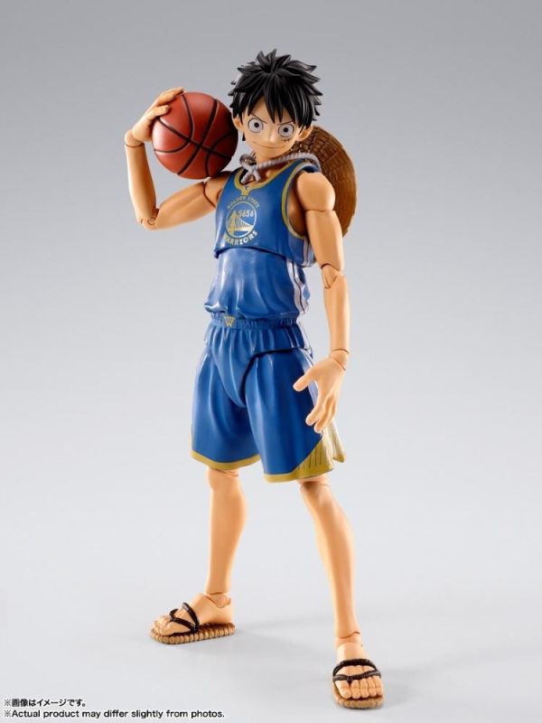 (預購) BANDAI S.H.Figuarts SHF 航海王 ONE PIECE×NBA 魯夫 勇士隊 WARRIORS ver. 可動完成品 20260420 BANDAI S.H.Figuarts SHF 航海王 ONE PIECE×NBA 魯夫 勇士隊 WARRIORS ver. 可動完成品