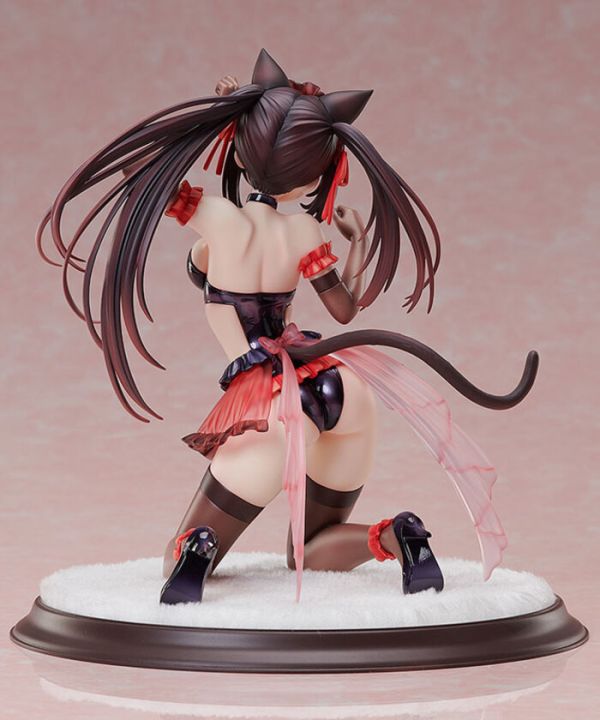 KADOKAWA 1/7 約會大作戰DATE A BULLET 赤黑新章 原作版 時崎狂三 貓耳ver. PVC完成品 KADOKAWA 1/7 約會大作戰DATE A BULLET 赤黑新章 原作版 時崎狂三 貓耳ver. PVC完成品