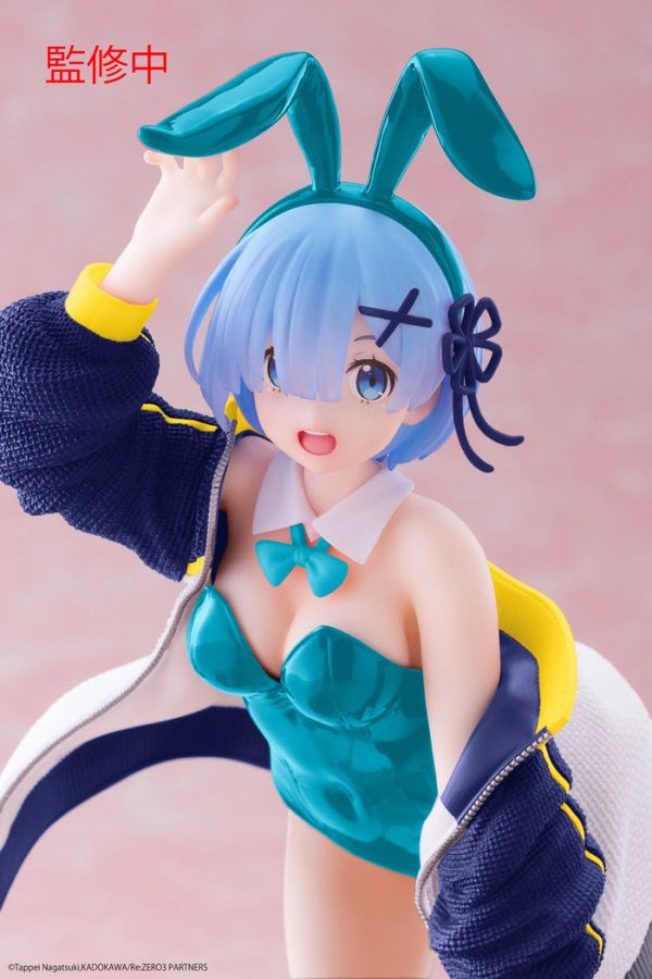 TAITO 景品 Re:從零開始的異世界生活 Coreful Figure 雷姆 夾克 兔女郎Ver. Renewal 2507 TAITO 景品 Re:從零開始的異世界生活 Coreful Figure 雷姆 夾克 兔女郎Ver. Renewal