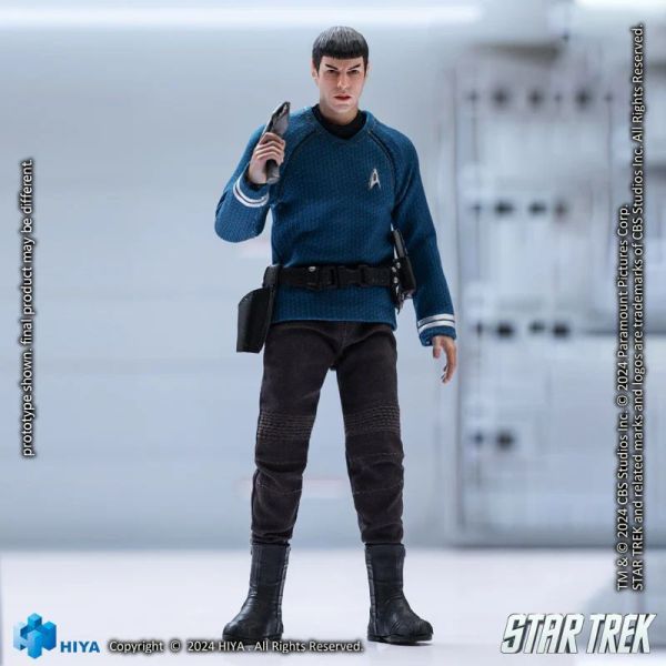 Hiya Toys ESS 1/12 Star Trek 星際爭霸戰 2009 史巴克 可動完成品 Hiya Toys ESS 1/12 Star Trek 星際爭霸戰 2009 史巴克 可動完成品
