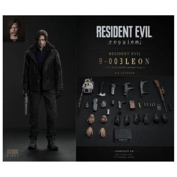 (預購) X-Studio 1/6 惡靈古堡 9-003 Leon 可動完成品 20260623 X-Studio 1/6 惡靈古堡 9-003 Leon 可動完成品