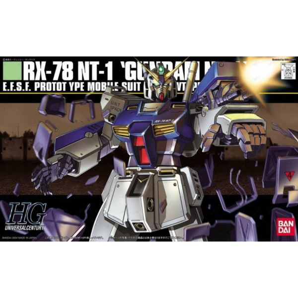 BANDAI 1/144 HGUC 047 鋼彈NT-1 機動戰士鋼彈 0080 口袋中的戰爭 組裝模型 BANDAI,1/144,HGUC,047,鋼彈,NT-1,機動戰士,鋼彈 ,0080,口袋中的戰爭,組裝模型,