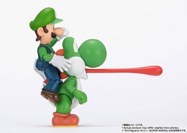 (預購) BANDAI S.H.Figuarts SHF 超級瑪利歐 耀西 (Re:PACKAGE) 可動完成品 (預購) BANDAI S.H.Figuarts SHF 超級瑪利歐 耀西 (Re:PACKAGE) 可動完成品