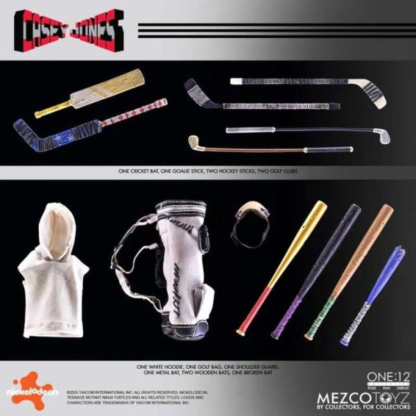 (預購) MEZCO TOYZ One:12 Collective 忍者龜 凱西·瓊斯 約17cm 人偶 可動完成品 20251112 (預購) MEZCO TOYZ One:12 Collective 忍者龜 凱西·瓊斯 約17cm 人偶 可動完成品 20251112