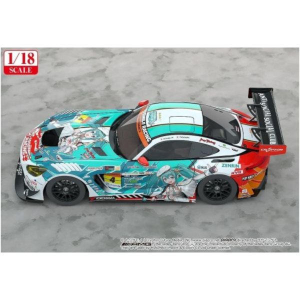 (預購) [再販] GOODSMILE RACING 1/18 Good Smile 初音未來 AMG 2023 開幕戰Ver. 20260816 [再販] GOODSMILE RACING 1/18 Good Smile 初音未來 AMG 2023 開幕戰Ver.