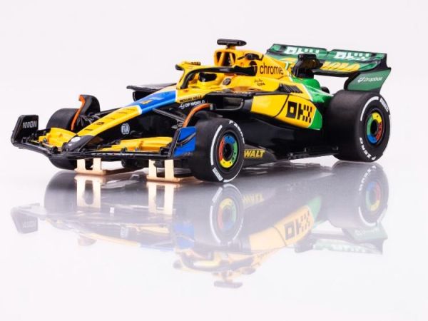 (預購) AFX Mega-G+ 1/64 McLaren MCL38 #4 西拿致敬版 2024摩納哥GP HO電刷賽車 22120 20260813 AFX Mega-G+ 1/64 McLaren MCL38 #4 西拿致敬版 2024摩納哥GP HO電刷賽車 22120