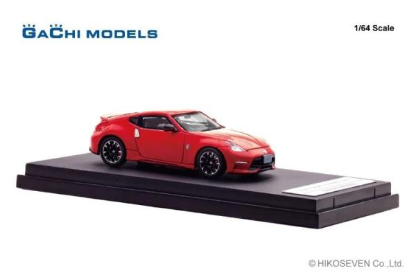 (預購) GACHI MODELS 1/64 日產 Nissan Fairlady Z nismo (Z34) 2014 Vibrant Red 鮮豔紅 GM64002RE 20260615 GACHI MODELS 1/64 日產 Nissan Fairlady Z nismo (Z34) 2014 Vibrant Red 鮮豔紅 GM64002RE