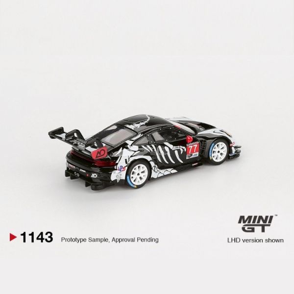 (預購) 限定 MINIGT 1/64 保時捷 Porsche 911 GT3 R #77 AO Racing  2025 IMSA  Petit Le Mans LHD 暴龍 盒裝版 MGT01143-L 20251029 限定 MINIGT 1/64 保時捷 Porsche 911 GT3 R #77 AO Racing  2025 IMSA  Petit Le Mans LHD 暴龍 盒裝版 MGT01143-L