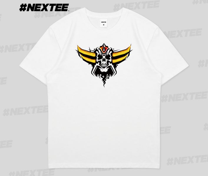 NEXTee 翻轉模玩系列 Metal Demon UFO R.G. 短袖T恤 白色＆黑色 NEXTee 翻轉模玩系列 Metal Demon UFO R.G. 短袖T恤 白色＆黑色