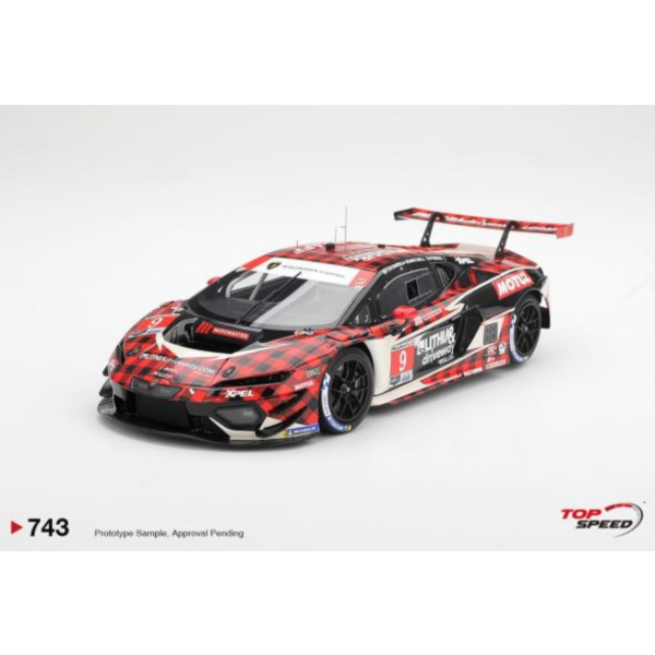 (預購) TOP SPEED 1/18 藍寶堅尼 Lamborghini Temerario GT3 #9 Pfaff Motorsports 2026 IMSA Sebring 12 Hrs TS0743 20260824 TOP SPEED 1/18 藍寶堅尼 Lamborghini Temerario GT3 #9 Pfaff Motorsports 2026 IMSA Sebring 12 Hrs TS0743