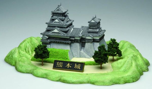 1/700 熊本城 FUJIMI 城1 富士美 組裝模型 FUJIMI,日本建物,日本城堡,熊本城,