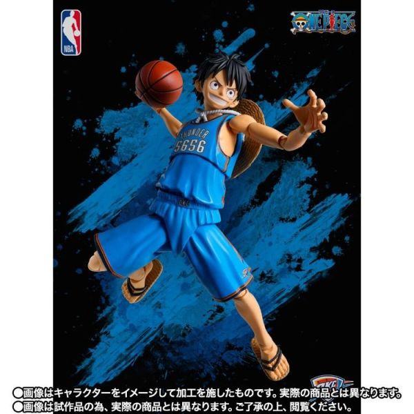 (預購) BANDAI S.H.Figuarts SHF 航海王 ONE PIECE×NBA 魯夫 雷霆隊 THUNDER ver. 可動完成品 20260420 BANDAI S.H.Figuarts SHF 航海王 ONE PIECE×NBA 魯夫 雷霆隊 THUNDER ver. 可動完成品