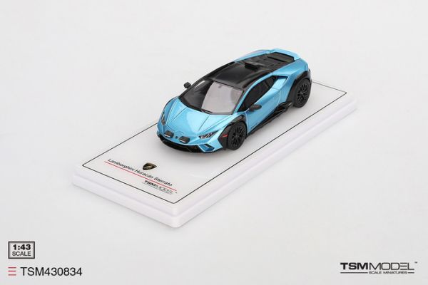 TSM MODEL 1/43 藍寶堅尼 Lamborghini Huracán Sterrato Blu Aegir TSM430834 TSM MODEL 1/43 藍寶堅尼 Lamborghini Huracán Sterrato Blu Aegir TSM430834